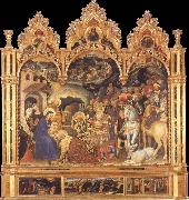Gentile da Fabriano Adoration of the Magi painting